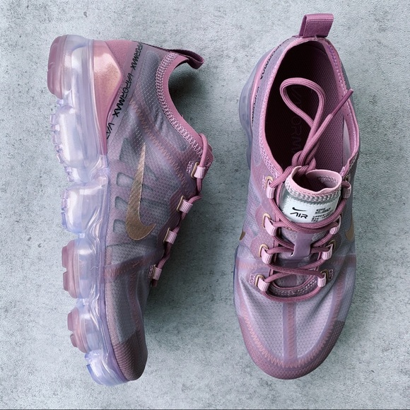 Nike Air VaporMax 2019 Plum Chalk - Picture 4 of 7